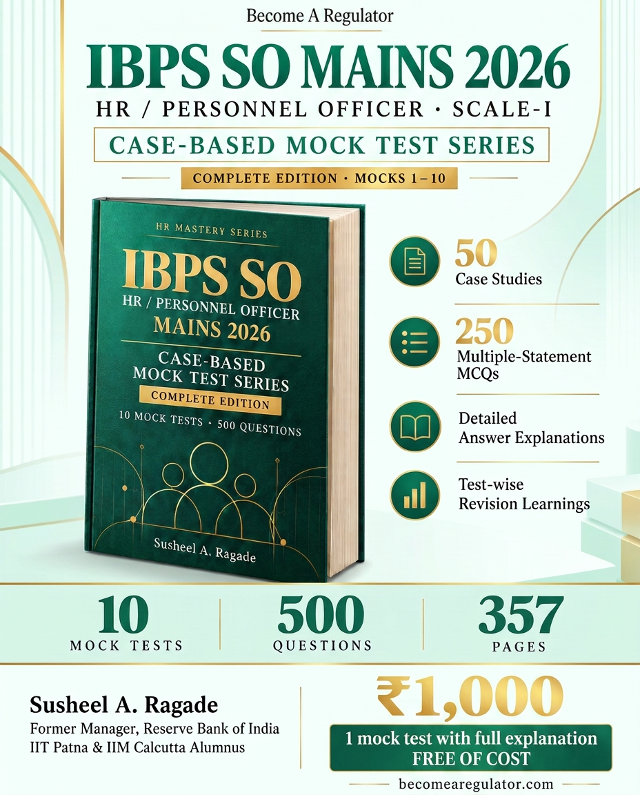 IBPS SO HR Case-Based Mock Test Series